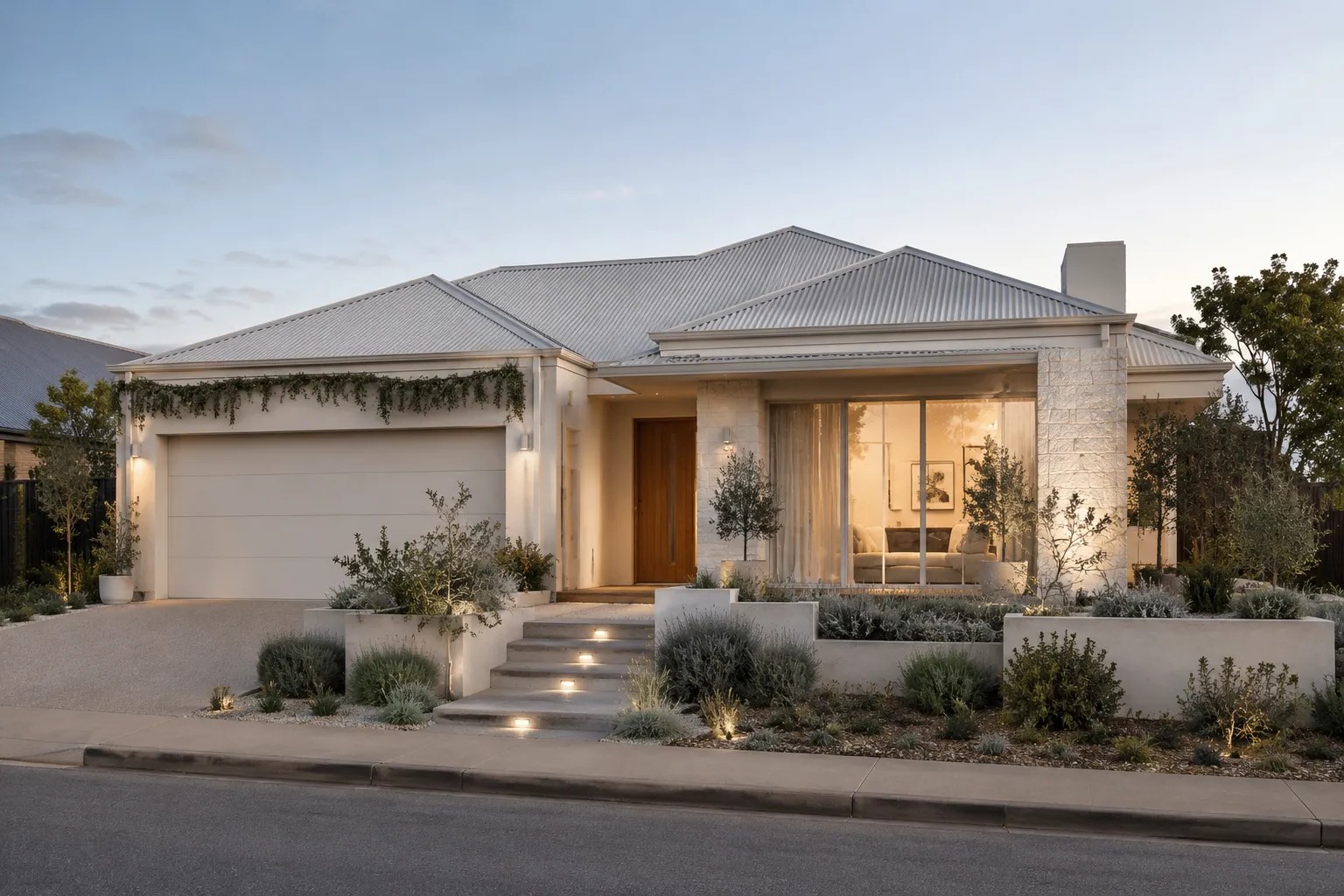 Modern South Australian home with aluminium windows and sliding doors