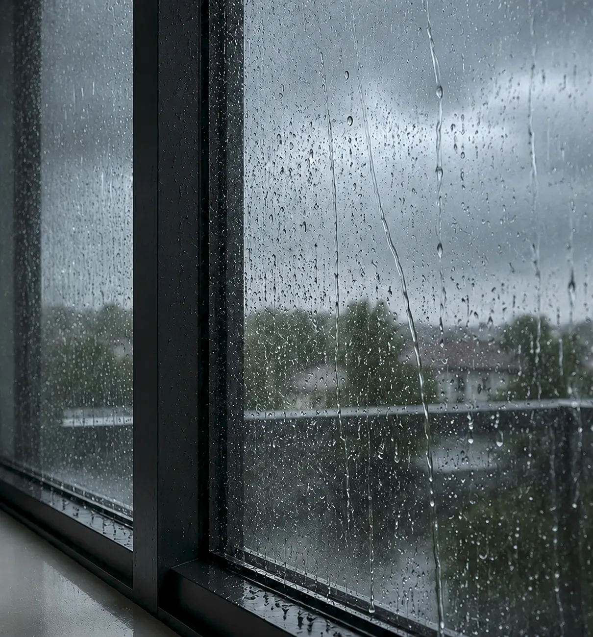 Water tightness reference for aluminium window and door specification
