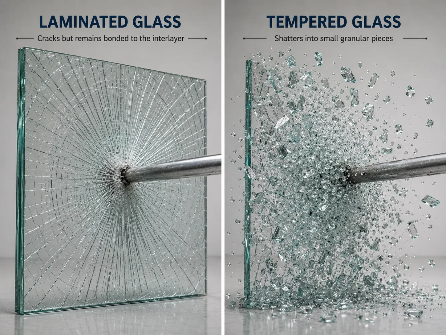 Laminated glass option for residential windows and doors