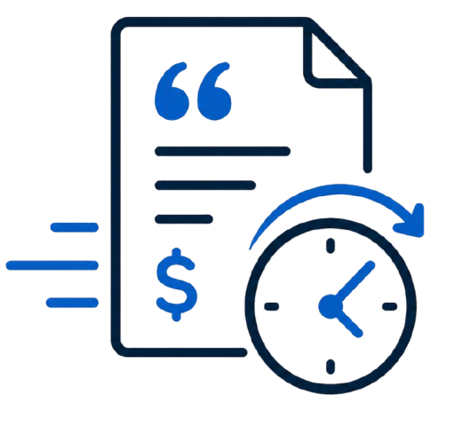 Fast quote turnaround support